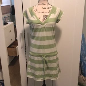 Gap striped cotton dress